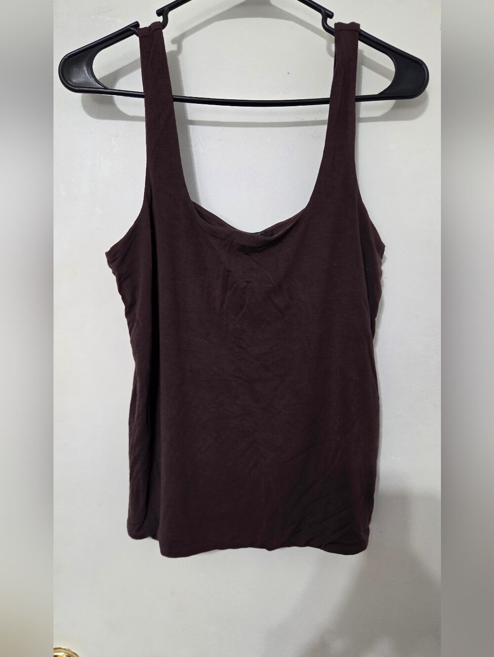 J.Crew Burgundy Scoop Neck Tank Top – Size L